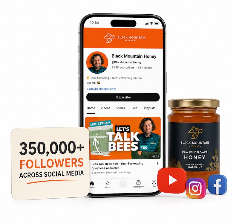 An image showing Laurence's massive social media following