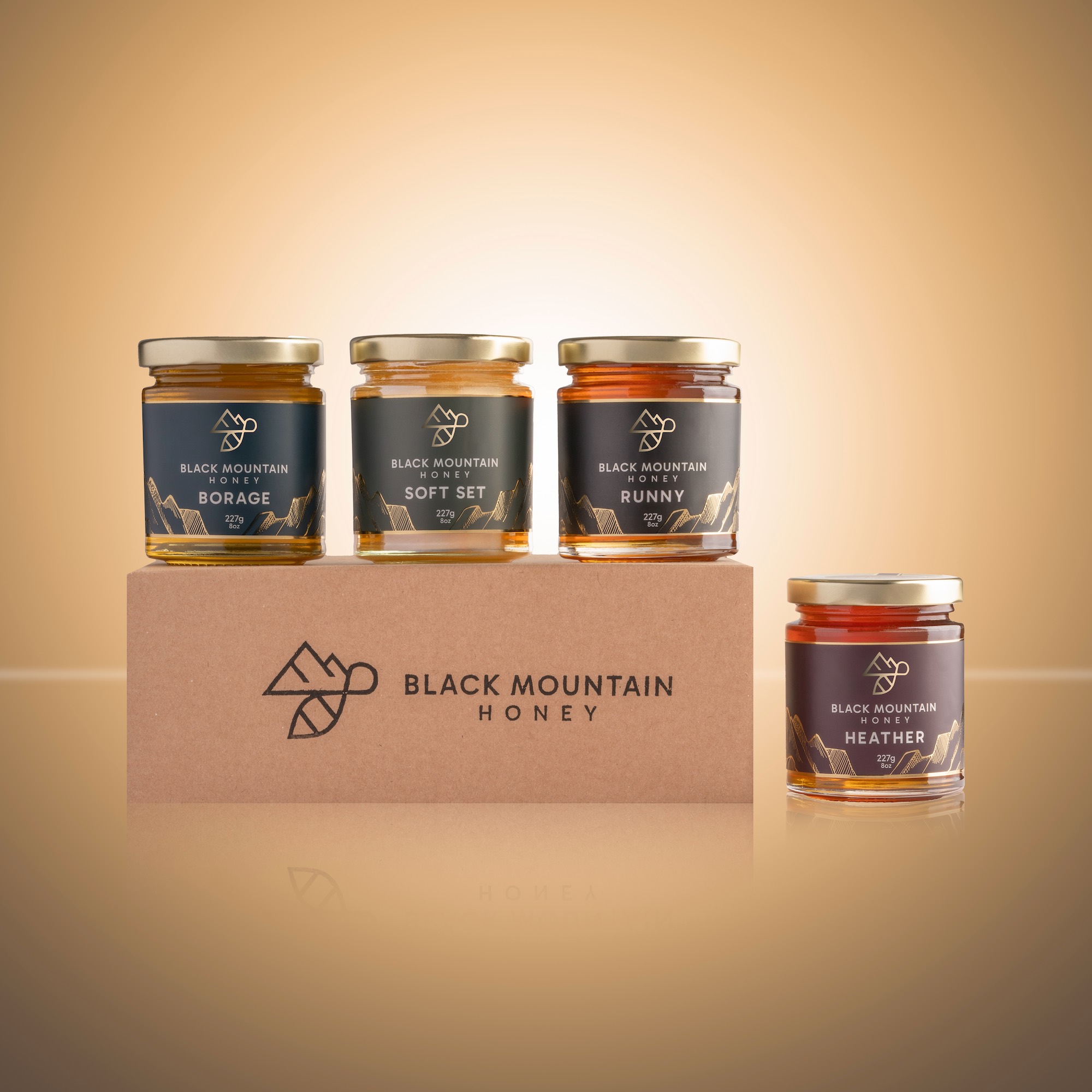 Welsh Raw Honey Gift Boxes - Image 1