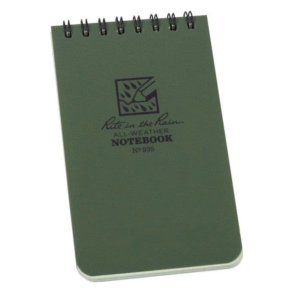 Rite in the Rain All-Weather Top-Spiral Notebook, 3 x 5in